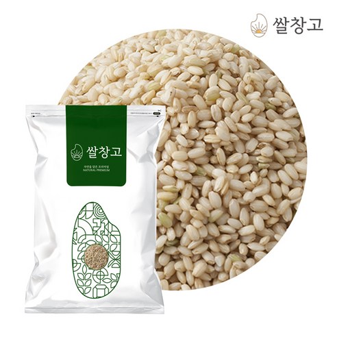 쌀창고 2025년산 햅쌀출시 찰현미 찹쌀현미 5kg 당일도정 단일품종, 5kg, 1개