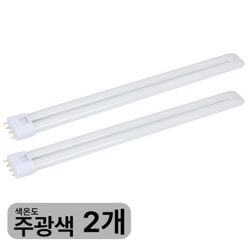 KDT FPL 형광등 36W, 주광색, 2개