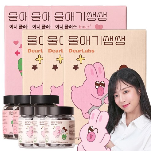 쯔토리 울애기쌩쌩 세트 (울애기쌩쌩 + 이너플러스), 120정, 종합영양제, 3세트