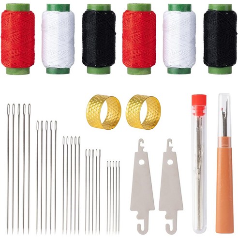 37종 프리미엄 바느질 세트 의류재사용바늘세트 큰 바늘 구멍 재봉 도구 ... 솔직 후기 | 실제 배치 사진 포함 - 상품 이미지 1