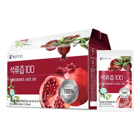 보뚜 석류즙 100 80ml, 30개 맛있게 먹은 솔직 후기 썸네일