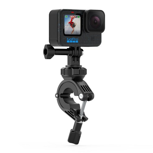GoPro 액션 카메라와 호환되는 자전거 핸들바 클램프 마운트 오토바이 폴 마운트 - 360도 회전, 1세트, SA-S58