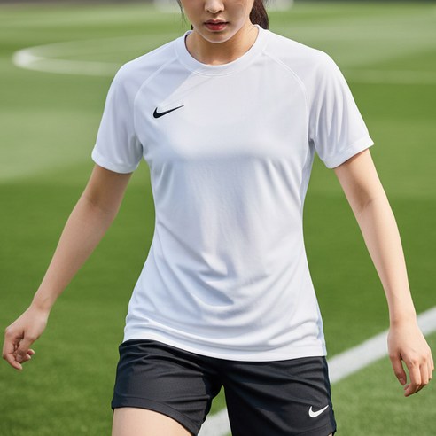 나이키 우먼스 반팔 티셔츠 HV8178-100 드라이 핏 파크 8 저지 헬스 운동 스포츠 단체
