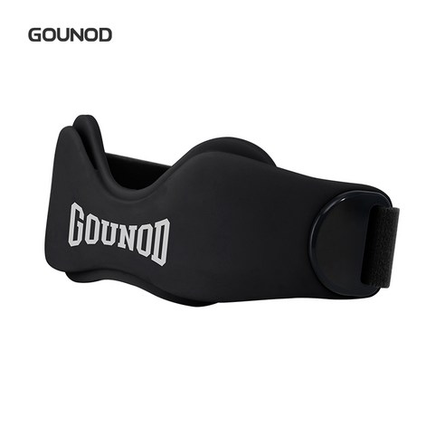 GOUNOD 구노드 슬개건 무릎보호대 나비형, 블랙, 1개