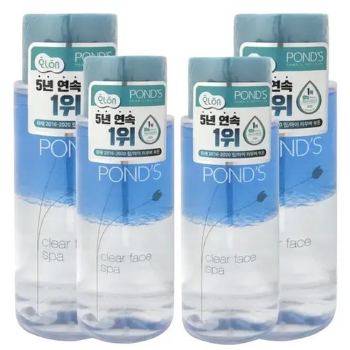 폰즈 클리어 훼이스 스파 립앤아이 메이크업 리무버 300ml 4개 솔직 후기 | 피부 타입별 분석 썸네일