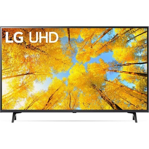 LG UHD UQ75 시리즈 43인치43UQ7590PUB 2022 블랙, 43 inch, TV Only