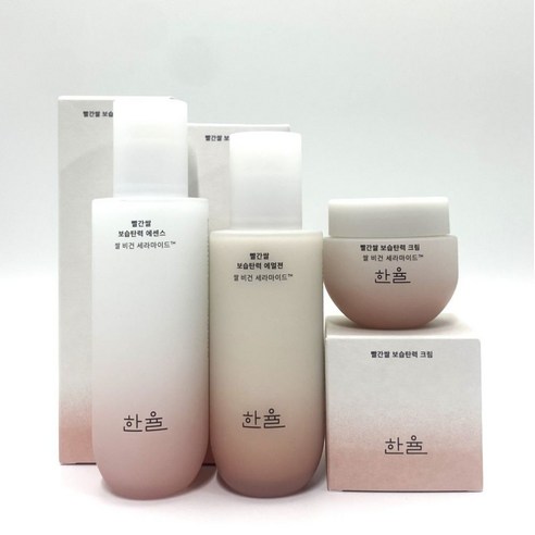 [D] 한율 빨간쌀 3종 단품구성 (스킨+로션+크림) 솔직 후기 | 피부 타입별 분석 썸네일