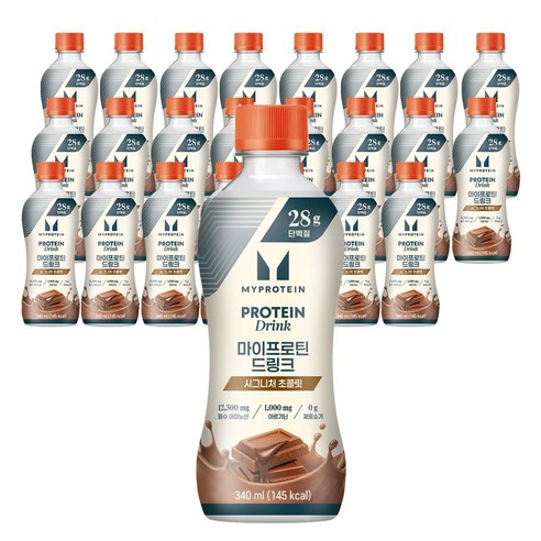 마이프로틴 드링크 시그니처 초콜릿, 24개, 340ml