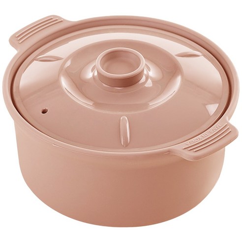 국산 실리콘 냄비 800ml 계란찜기 전자레인지 찜기 용기 이유식 다용도, 브릭레드, 1개