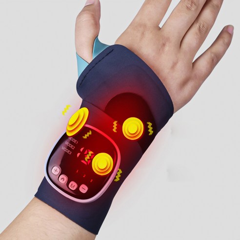 DDJJ 저주파 손목마사지기 ems 무선 손목안마 온열찜질기 충전식 이미지 2