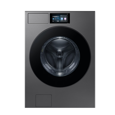 Bespoke AI 세탁기 25kg (177.8mm LCD), 다크스틸, WF90F25ADS