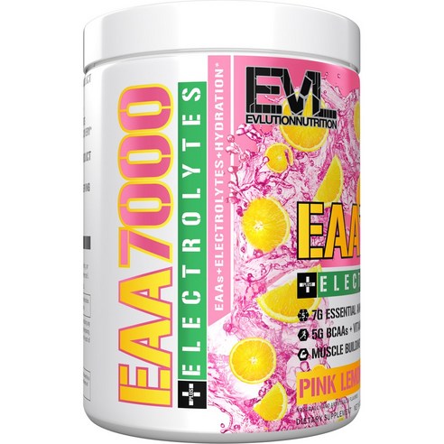 EVLUTIONNUTRITION EAA7000 + 전해질 핑크 레모네이드... 맛있게 먹은 솔직 후기 - 상품 이미지 2