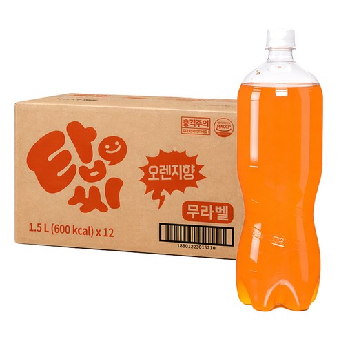 탑씨 오렌지향, 12개, 1.5L