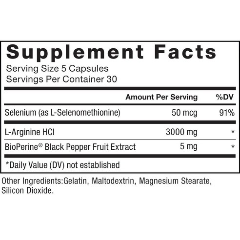 포스팩터 L-아르기닌 3000mg 캡슐 150정, 1개 맛있게 먹은 솔직 후기 - 상품 이미지 2