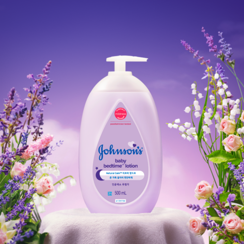아기 숙면, 엄마의 휴식, 존슨즈베이비 베드타임 로션