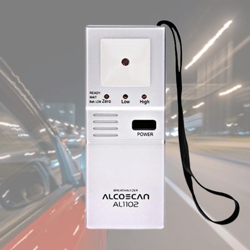 센텍코리아 ALCOSCAN 음주측정기 화이트 AL 1102, 1개