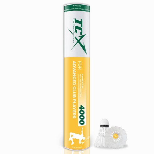 헛스윙 없는 짜릿함 TCX 4000 셔틀콕으로 경험하세요