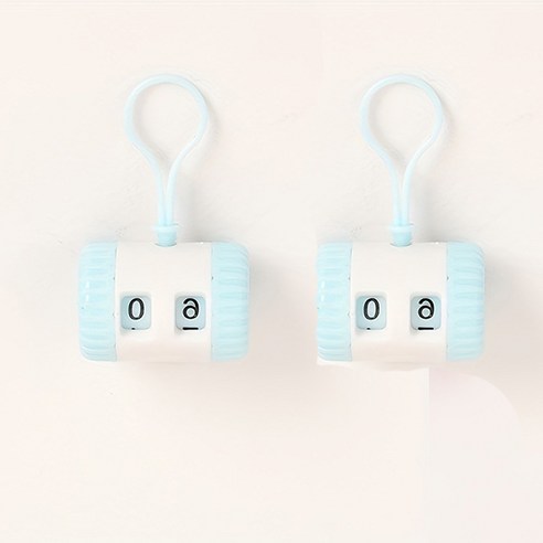 1+1 뜨개질 카운터 스티치 마커, 2개, 스카이