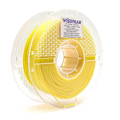 WISDREAM FlexiSoft 필라멘트 노랑 795592 - 라벨프린터 | 쿠팡