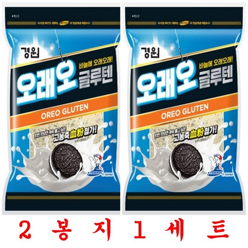 경원산업 오래오 글루텐 떡밥, 580g, 1세트