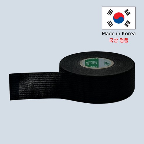 이음케이블 국산 하네스 부직포 테이프 25mmX15M 국산 Fleece 점착테이프 차량용 소음 흡음 마찰음방지 배선정리 DIY, 1개