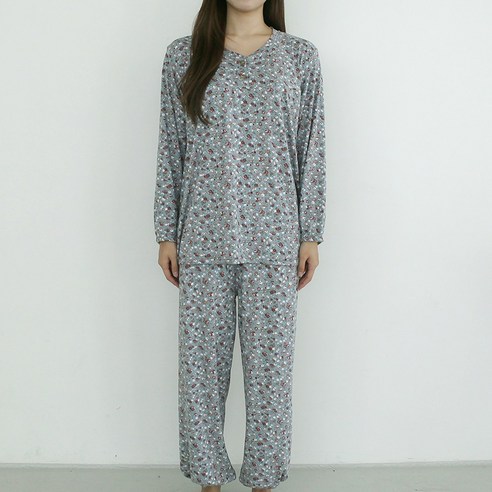 엘라운지 수피아 피치기모 빅사이즈 파자마 상하세트