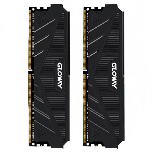 글로웨이 C18 천책 시리즈 DDR4 데스크톱 메모리 스태리 블랙 3600MHz 16GB 2개입, 1개, GW3600N16G-18