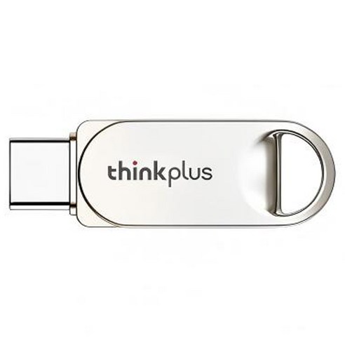 레노버 듀얼 인터페이스 회전캡형 USB 플래시 드라이브 TYCU301, 1개, 128GB