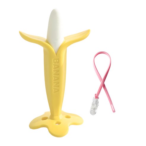 앙쥬 바나나 브러쉬 치발기 세트