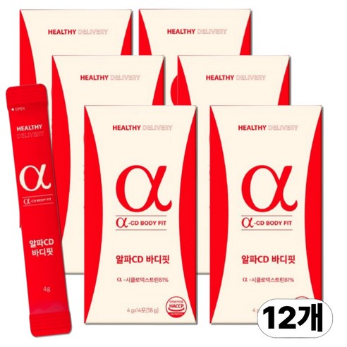 '알파cd 분말 식약청인증 알파시클로덱스트린 알파씨디 헬씨딜리버리, 14회분, 12박스' 최저가 검색, 최저가 116,220원 ...