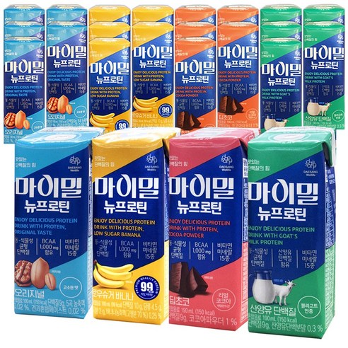마이밀 뉴프로틴 오리지널 바나나 딥초코 산양유 (24팩) 단백질 영양식 ... 솔직 후기 | 실사용자 리뷰 분석 - 상품 이미지 1