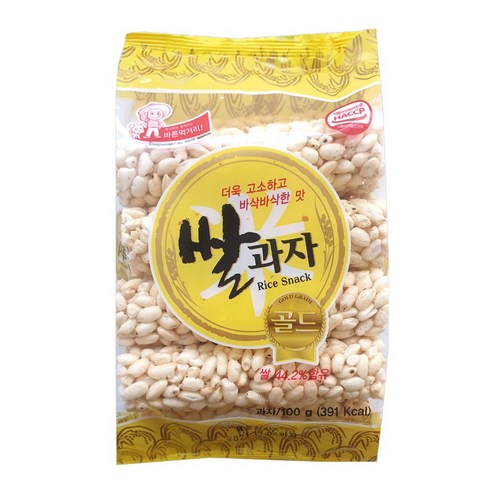 아리랑 쌀과자 골드 70g 하루의 작은 행복을 더하다