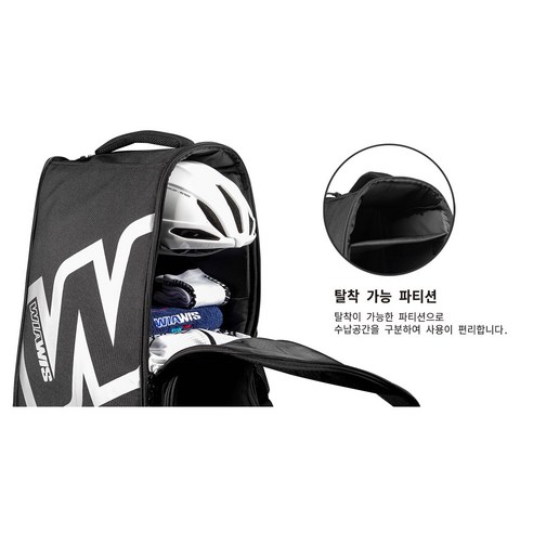 자전거 여행의 짐 걱정, 위아위스 투어링 백팩3로 끝내세요