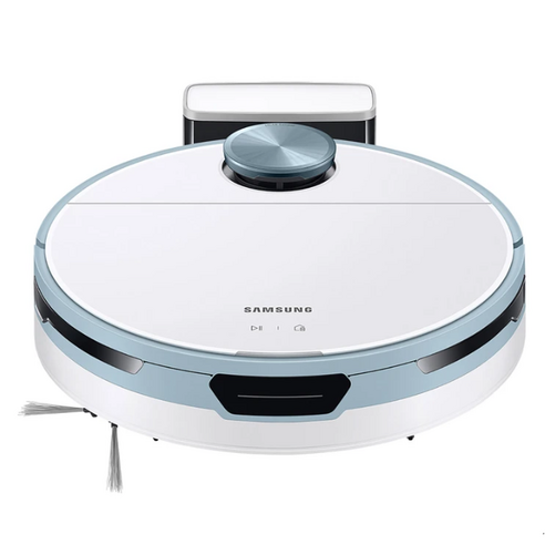 [단순 개봉품] 삼성전자 비스포크 제트봇 로봇청소기 VR30T80313U 모닝블루 652483, 모닝 블루