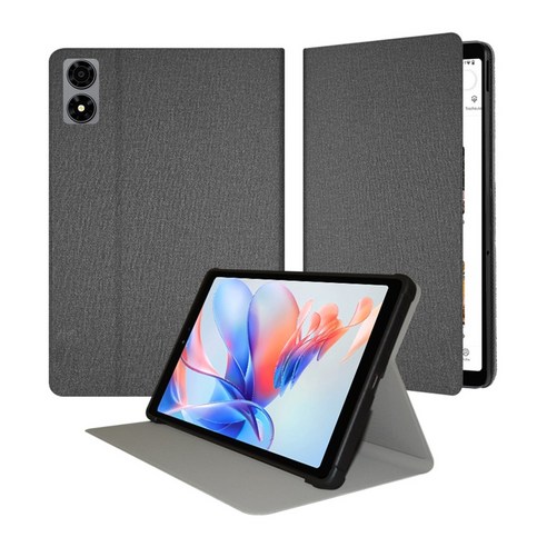 ALLDOCUBE iplay 70 mini Pro 패브릭 북커버 케이스, 애쉬그레이, 1개