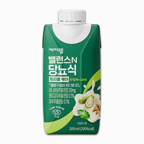 케어웰 밸런스N 당뇨식 트리플 케어 200ml, 60개 솔직 후기 | 실사용자 리뷰 분석 - 상품 이미지 1