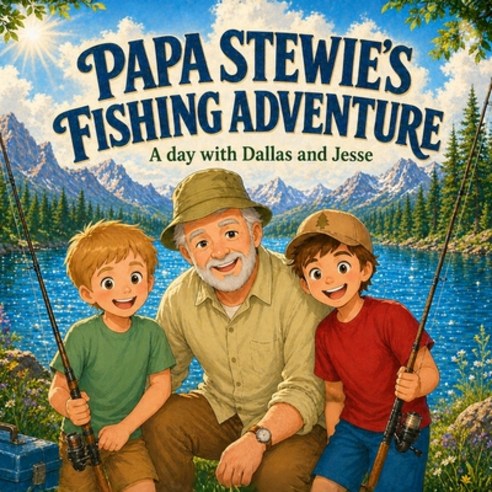 (영문도서)Papa Stewie's Fishing Adventure A day with Dallas and Jesse Paperback, Spines, English, 9798904184698