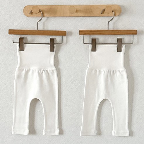 아이스토리키즈 40수 배앓이방지 레깅스 2P 국내산 유아바지 데일리