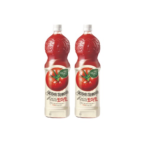 자연은 토마토 주스, 1.5L, 2개