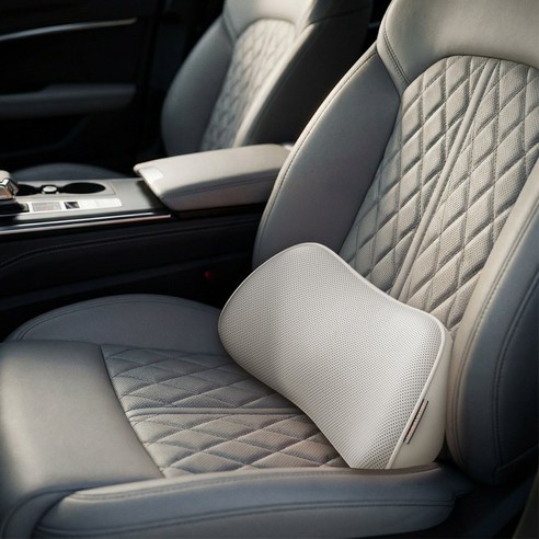 YF 자동차 메모리폼 허리쿠션 통기성 강한 차량용 요추쿠션 골반쿠션 이미지 3