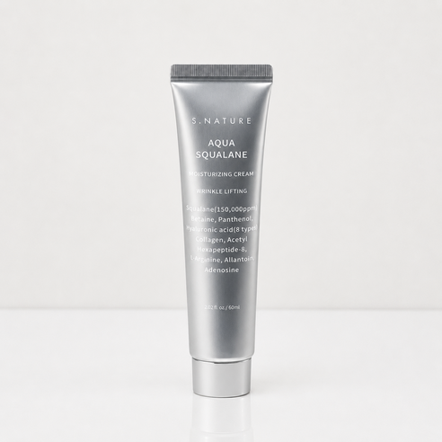 에스네이처 아쿠아 스쿠알란 수분크림, 60ml, 1개