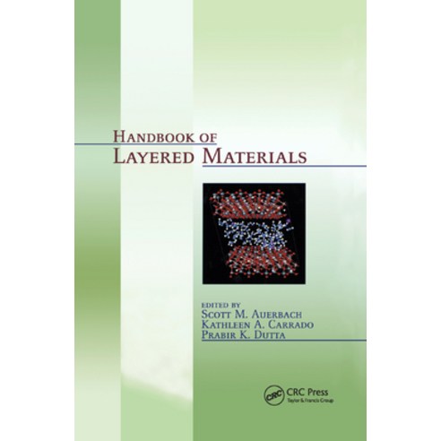 (영문도서)Handbook of Layered Materials Paperback, CRC Press, English, 9780367394448