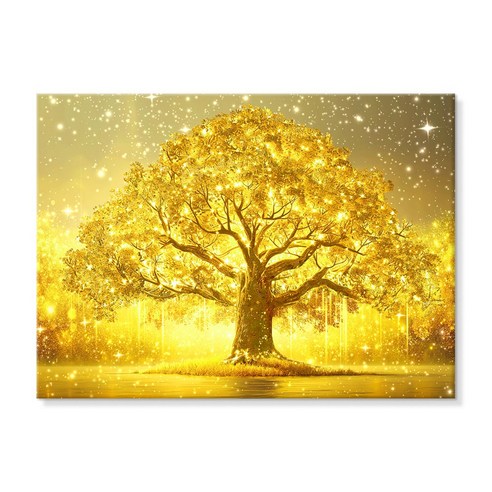 더아트컴퍼니 황금 돈나무 액자