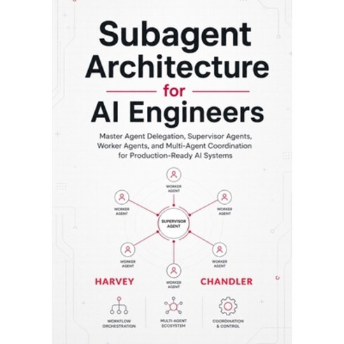 (영문도서)Subagent Architecture for AI Engineers: Master Agent Delegation Supervisor Agen... Paperback, Independently Published, English, 9798196695889