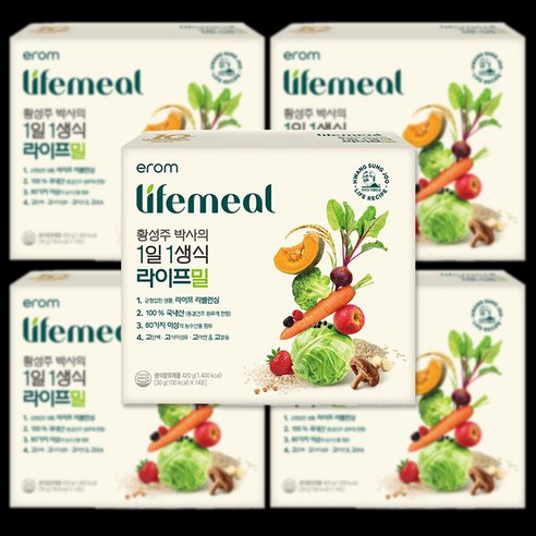 이롬 황성주 박사의 1일1생식 라이프밀 30g, 70개 이미지 2