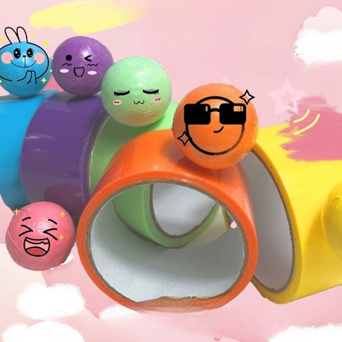 쁘띠마인 테이프공 테이프볼 만들기 10종 세트 솔직 후기 | 실사용자 리뷰 분석 - 상품 이미지 3