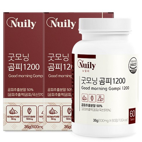 HACCP 곰피로 간건강 국내산 곰피추출물 1200