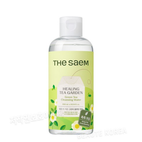 더샘 힐링 티 가든 그린티 클렌징 워터, 300ml, 1개