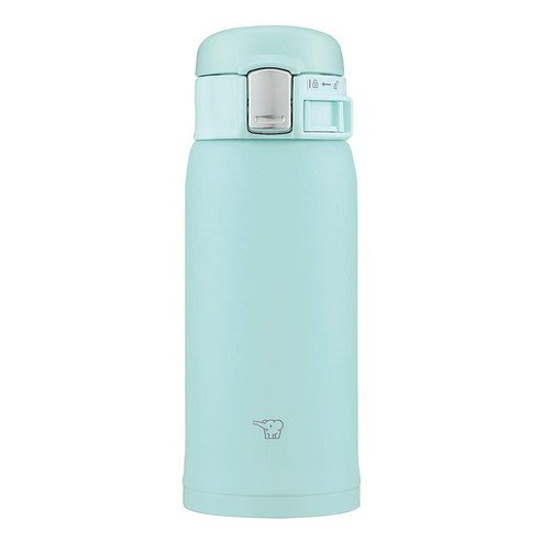 조지루시 원터치 스테인리스 보온보냉 머그 텀블러 SMSF36AM, 민트 블루, 1개, 360ml
