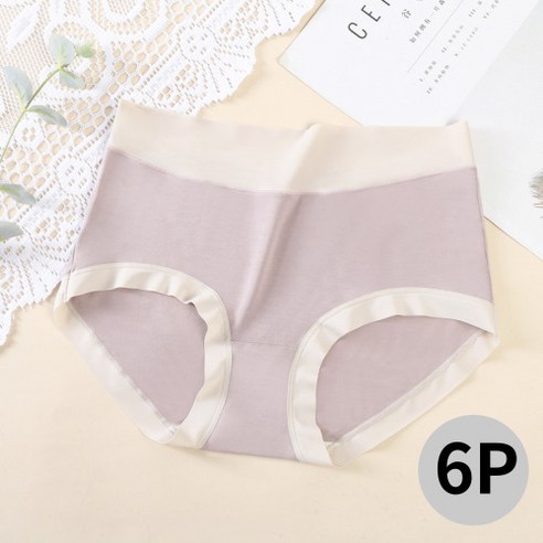 [마미컴포트]모던 임산부 순면팬티 6P